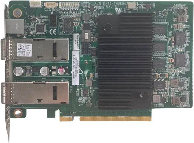 Alt view image 4 of 7 - Dell Quanta X930613-001 Dual Port 40GbE FPGA SAS HBA Server Adapter DX1C5