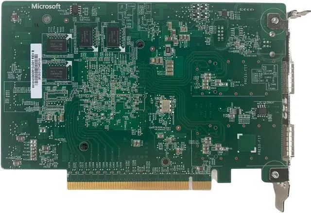 Alt view image 5 of 7 - Dell Quanta X930613-001 Dual Port 40GbE FPGA SAS HBA Server Adapter DX1C5