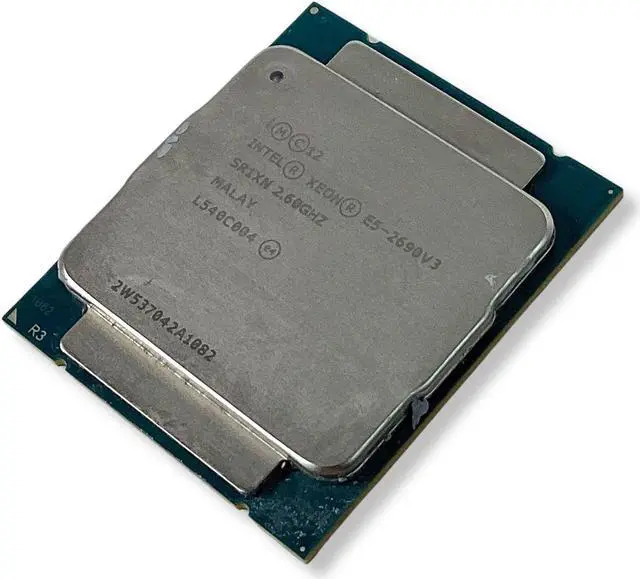 Alt view image 7 of 7 - Intel Xeon E5-2690 V3 CPU 12-Cores 2.6 GHz 30MB LGA 2011-3 R3 Server SR1XN