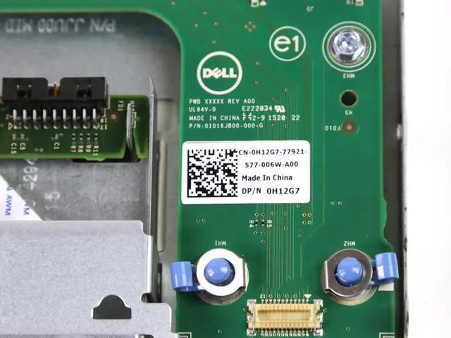 Alt view image 5 of 5 - Dell OEM PowerEdge T620 Server Front Control Panel H12G7 VTRNC