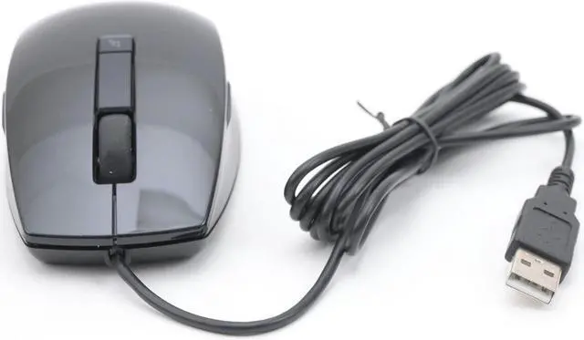 Alt view image 5 of 5 - Dell USB Wired 6 Button Laser Mouse Black - YC5TD 0YC5TD