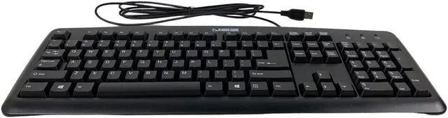Alt view image 3 of 5 - Genuine NCS USB KU-0325 USB Wired Plug and Play PC Computer Keyboard Black