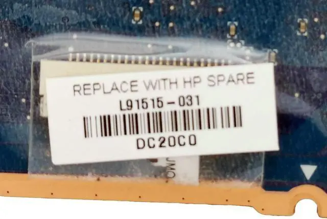 Alt view image 3 of 3 - HP Chromebook 14A-NA Intel N5030 4GB 64GB Motherboard L91520-001 L99270-001