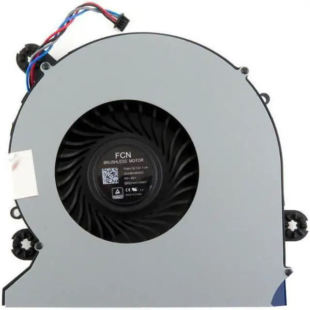 Alt view image 2 of 3 - HP Cooling Fan 27-D0044 27-D0001LA 27-D0001UR 27-D0709D 27-D0005NB L99784-001