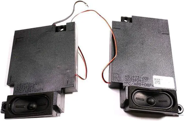 Alt view image 2 of 3 - HP 27-CB0052 AIO Left And Right Speaker With Cable M84833-001