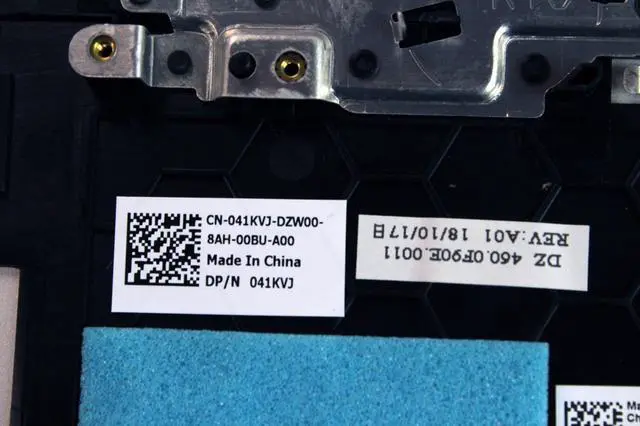 Alt view image 3 of 5 - Dell Inspiron 14 5482 5491 Palmrest French Canadian Backlit Keyboard 41KVJ MD93T - OEM