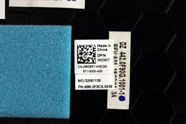 Alt view image 4 of 5 - Dell Inspiron 14 5482 5491 Palmrest French Canadian Backlit Keyboard 41KVJ MD93T - OEM