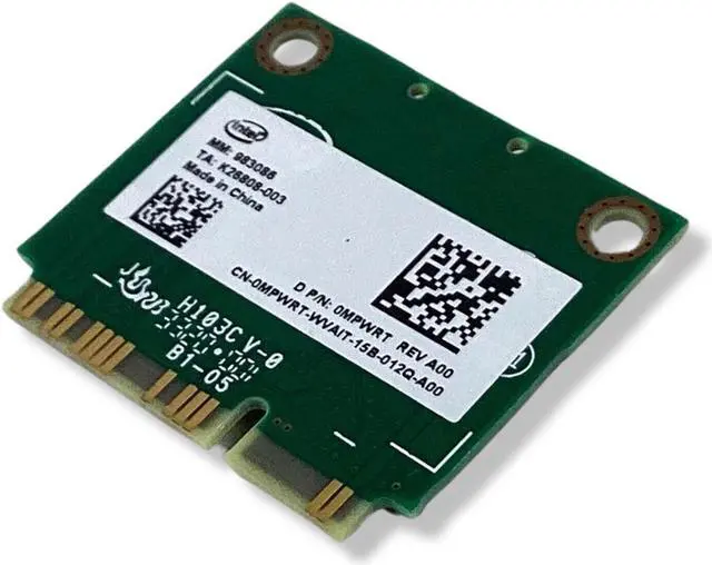 Alt view image 4 of 6 - Intel MPWRT 4TH Gen 802.11ac Dual Band 2x2 8265D2W WiFi & Bluetooth Network Card