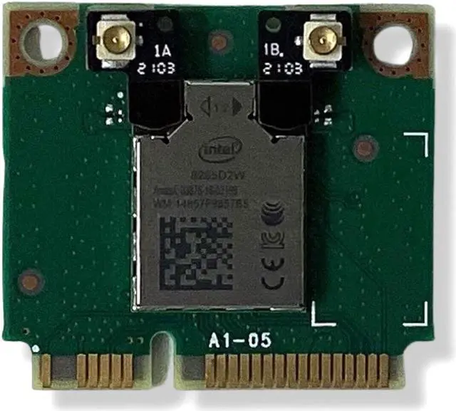 Alt view image 5 of 6 - Intel MPWRT 4TH Gen 802.11ac Dual Band 2x2 8265D2W WiFi & Bluetooth Network Card