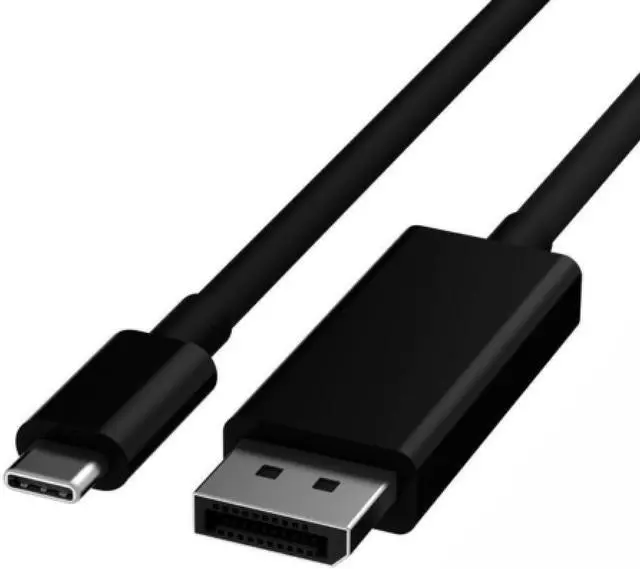 Alt view image 2 of 4 - Dell USB Type-C to Display Port 2ft Cables 0N1NM8 N1NM8