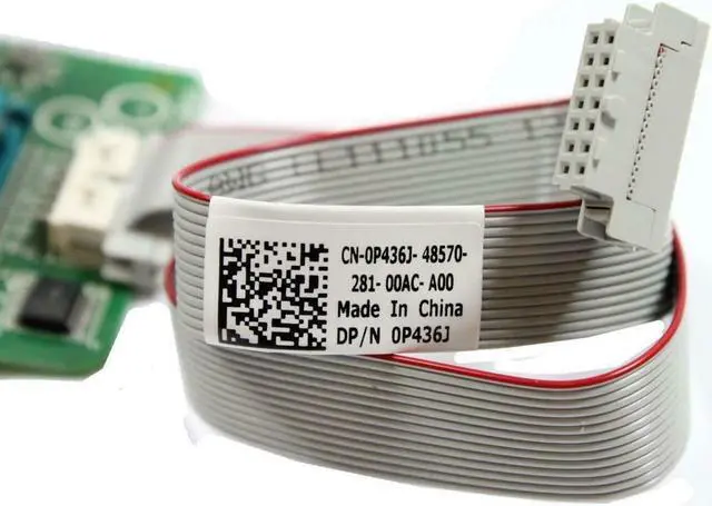 Alt view image 6 of 6 - Lot of 4 Dell Precision T3500 T5500 2 Port 13.5" P436J External Serial COM M067K