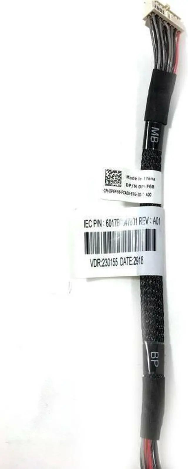 Alt view image 4 of 4 - Dell Hard Drive Backplane Signal Cable  P6F68  OEM Server Storage Data Link Cable