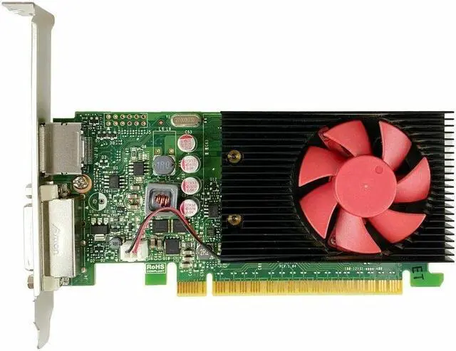 Alt view image 2 of 3 - HP NVIDIA GeForce GT730 2GB PCIe Video Graphics Card 917882-002 918360-002
