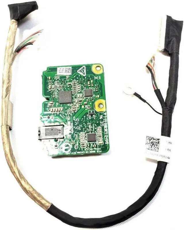 Alt view image 3 of 6 - Dell XPS 7760 Audio Port SD Card Reader Board With Cable 01RH8 3W2RX - V42XV