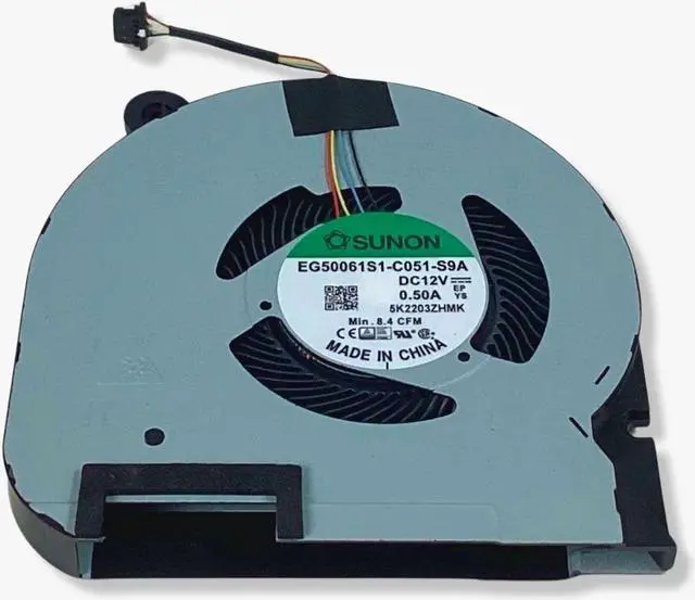 Alt view image 4 of 7 - Dell G7 17 7700 CPU Cooling Fan EG50061S1-C050-S9A DC12V 0.52A WMJ4N
