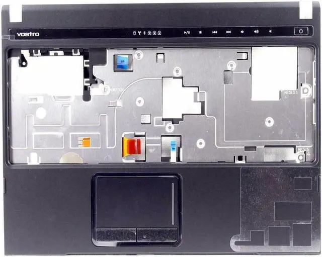 Alt view image 2 of 6 - Dell Vostro 3300 Palmrest Touchpad + Power Button Upper Case 5X1WT XDTC2