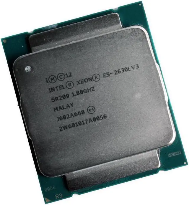 Alt view image 2 of 3 - INTEL XEON E5-2630L V3 8 CORE 1.80GHz 20M 8 GT/s 55W Processor YVTN6 SR209  - Lot 2