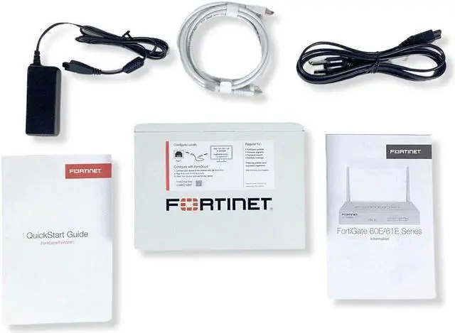 Alt view image 2 of 7 - Fortinet FortiGate FG-61E Firewall Network Security Appliance ATP Bundle 1 years