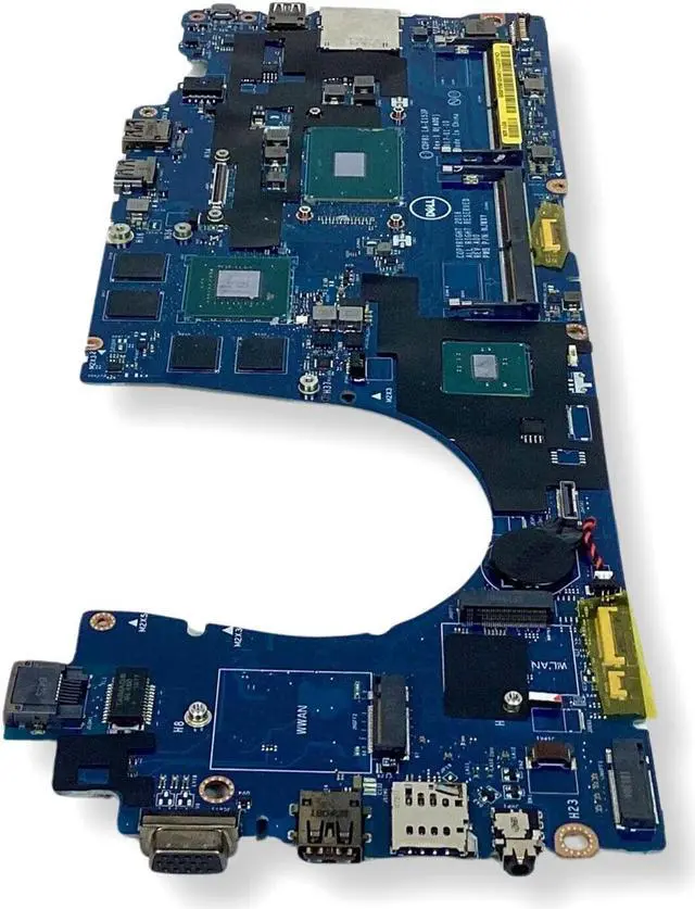 Alt view image 4 of 7 - Dell OEM Precision 15 3520 Motherboard with Intel i5 Quad Core 2.5GHz CPU C2731