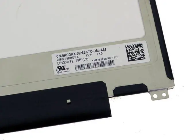 Alt view image 5 of 5 - Dell Alienware 13 R2 13.3" FHD LCD LED 30 Pins Widescreen Non Touch Matte Display Panel RRDKX 7DWGD