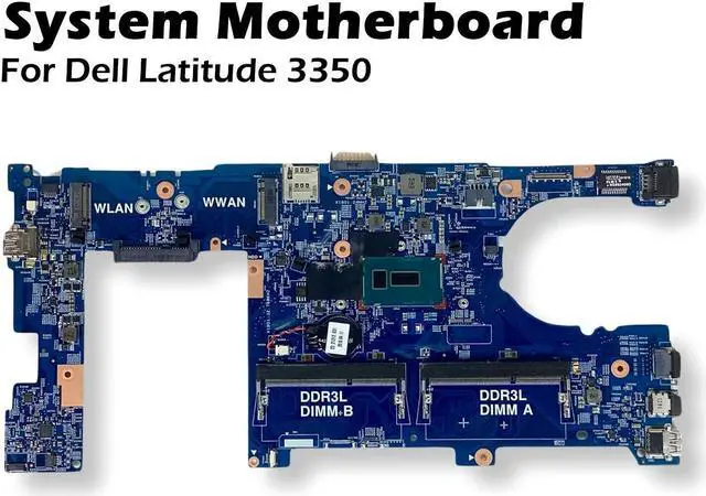 Alt view image 2 of 7 - Dell Latitude 3350 Motherboard System Board with 2.1GHz i3-5015U Processor 9VY7H