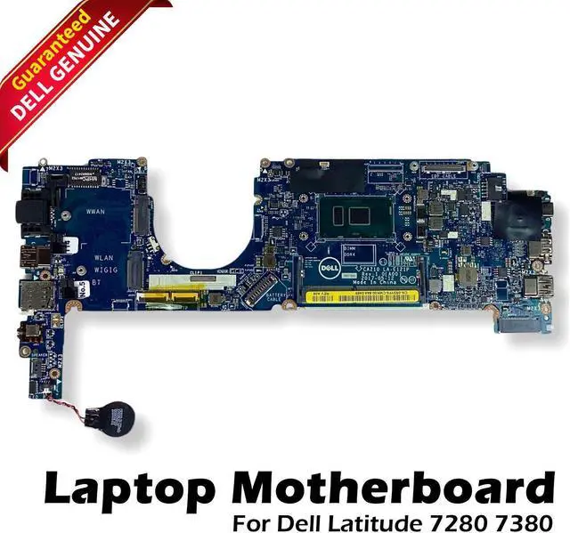 Main image of Dell OEM Latitude 7280 7380 Motherboard i7 2.8GHz Thunderbolt 3 R5YF6