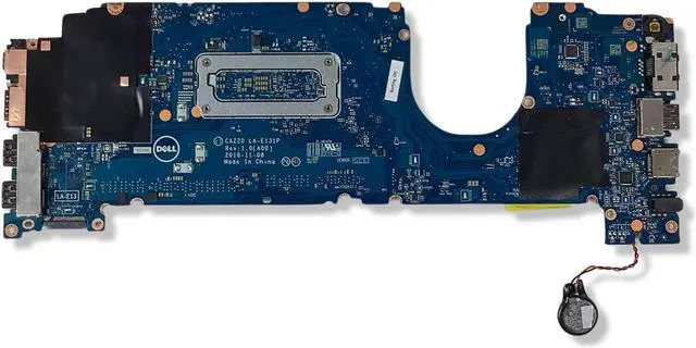 Alt view image 6 of 7 - Dell OEM Latitude 7480 Motherboard System Board i7 2.8GHz Thunderbolt 3 CXWHP