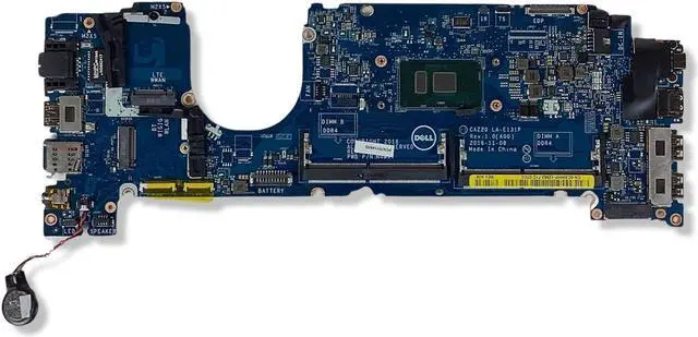 Alt view image 2 of 7 - Dell OEM Latitude 7480 Motherboard System Board i7 2.8GHz Thunderbolt 3 CXWHP