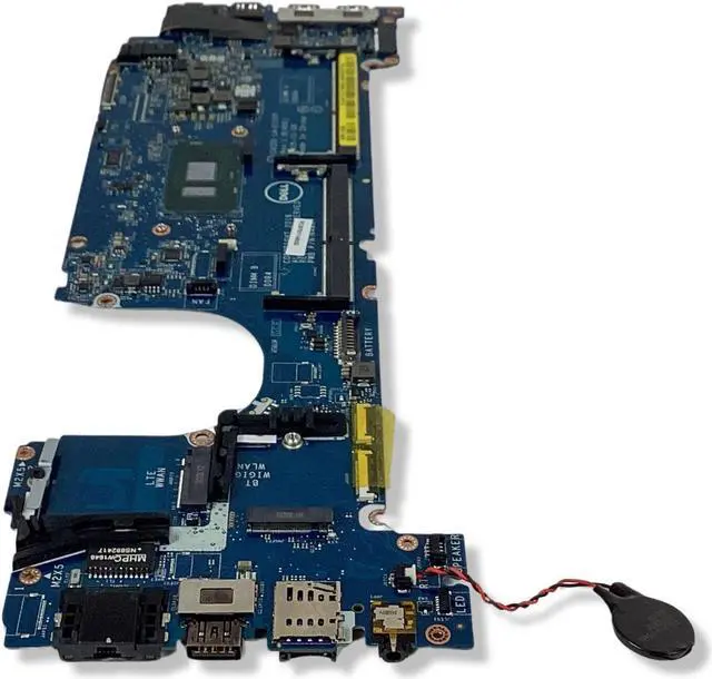 Alt view image 3 of 7 - Dell OEM Latitude 7480 Motherboard System Board i7 2.8GHz Thunderbolt 3 CXWHP