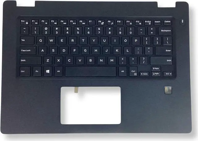 Main image of Dell OEM Latitude 3490 Keyboard Palmrest Assembly for Fingerprint Reader 6CTRX