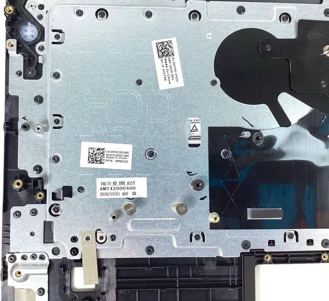 Alt view image 5 of 5 - Dell OEM Latitude 3490 Keyboard Palmrest Assembly for Fingerprint Reader 6CTRX