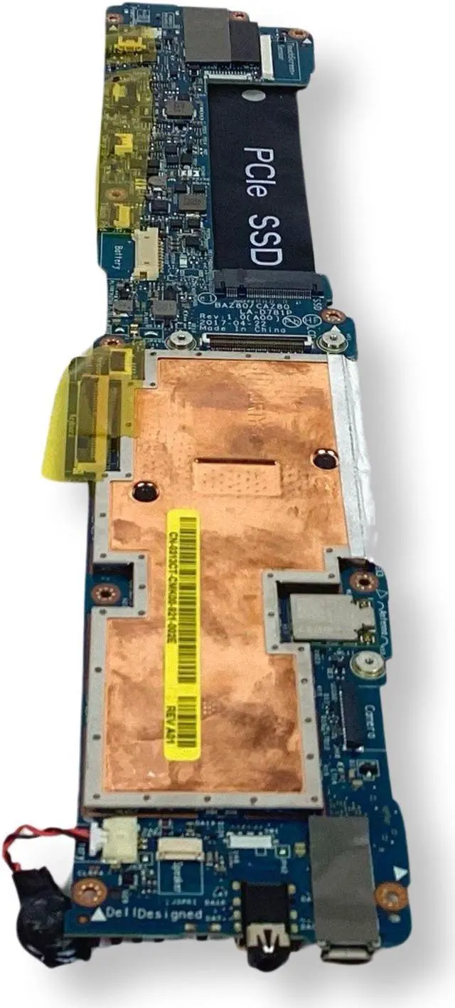 Alt view image 3 of 7 - Dell OEM XPS 13 9365 Motherboard with 1.2GHz Intel i5 CPU 8GB 313CT