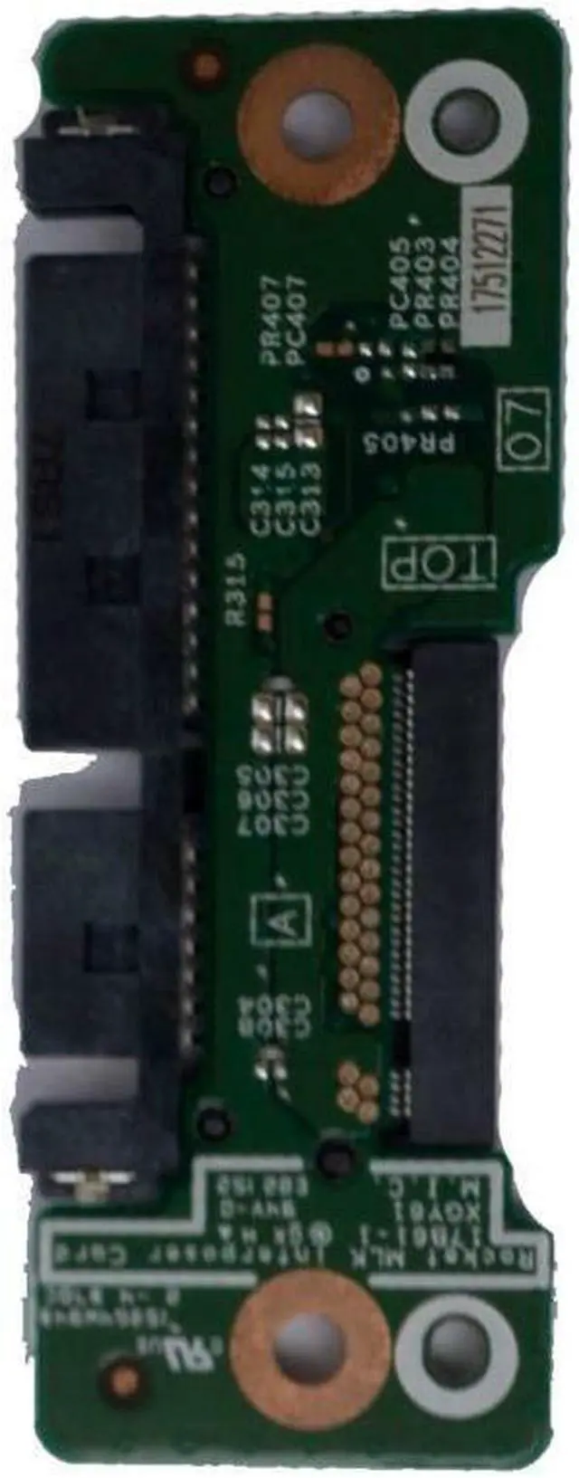 Alt view image 3 of 5 - Dell Inspiron 13 7386 Daughterboard Interposer SSD Card Assembly M.2 SSD 03J
