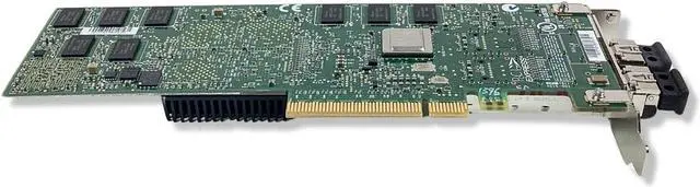 Alt view image 6 of 7 - Dell 84FDM 10Gbps PCIe HBA Network Adapter Card Low 2x 10G-SR 260-0012-00 SFP