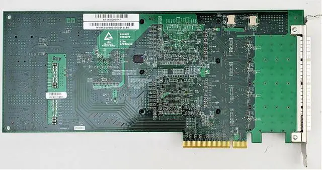 Alt view image 2 of 4 - NetApp 111-00341+G0 4 port SAS 3/6GB QSFP Host Bus Adapter Card