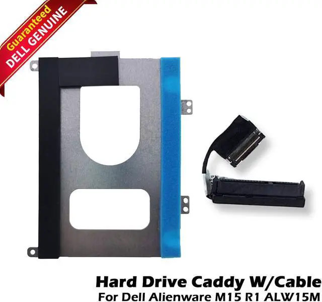 Main image of Dell Alienware M15 2.5 SATA3 Hard Drive Caddy kit W/Cable 68WXJ PCYYV
