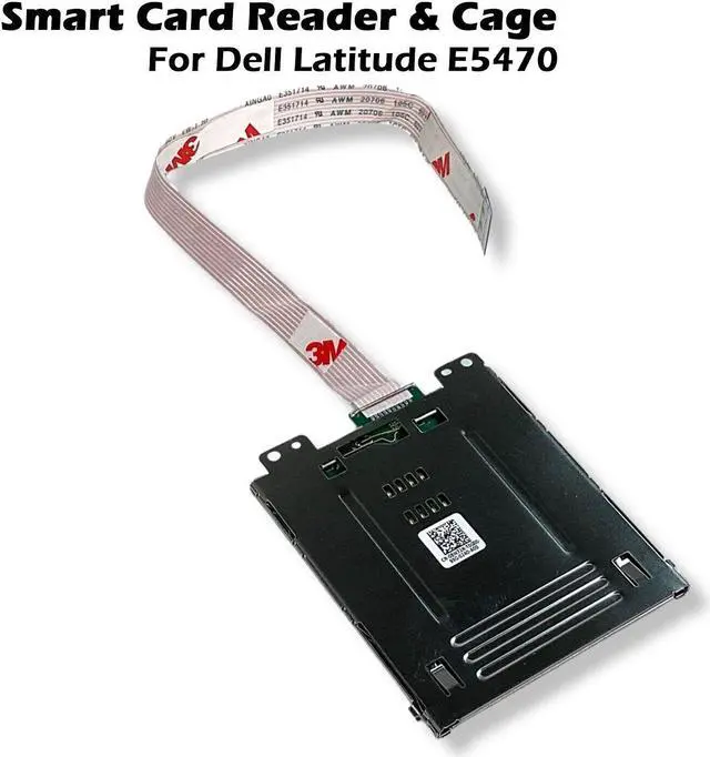 Alt view image 2 of 5 - Dell Latitude E5470 Smart Card Reader Board W/ Cable 8W72N 08W72N