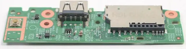 Alt view image 4 of 6 - Dell Inspiron 5481 2-in-1 Power Button USB Card Board 9WK02 09WK02