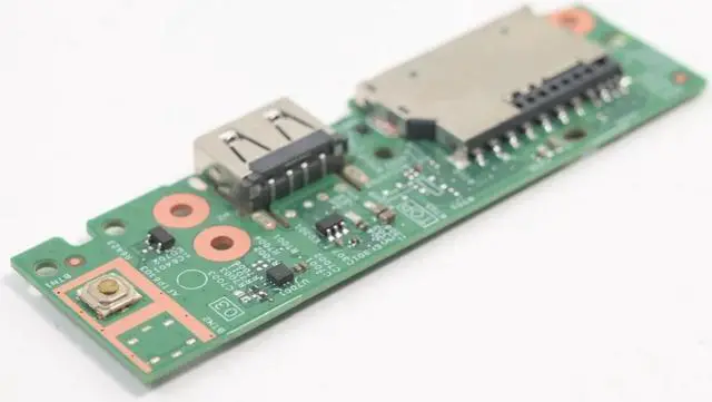 Alt view image 3 of 6 - Dell Inspiron 5481 2-in-1 Power Button USB Card Board 9WK02 09WK02