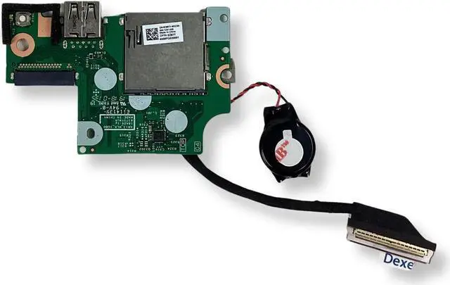 Alt view image 3 of 7 - Dell Latitude 7380 USB Board W/Cable Assembly C86YY 0C86YY CN-0C86YY