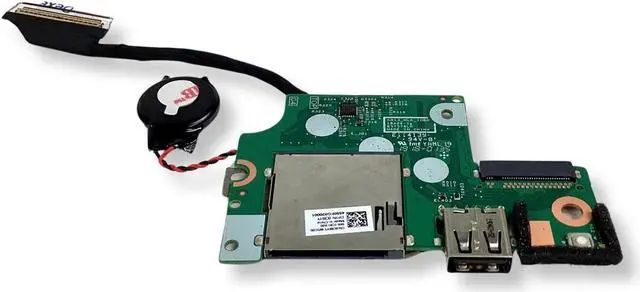 Alt view image 5 of 7 - Dell Latitude 7380 USB Board W/Cable Assembly C86YY 0C86YY CN-0C86YY