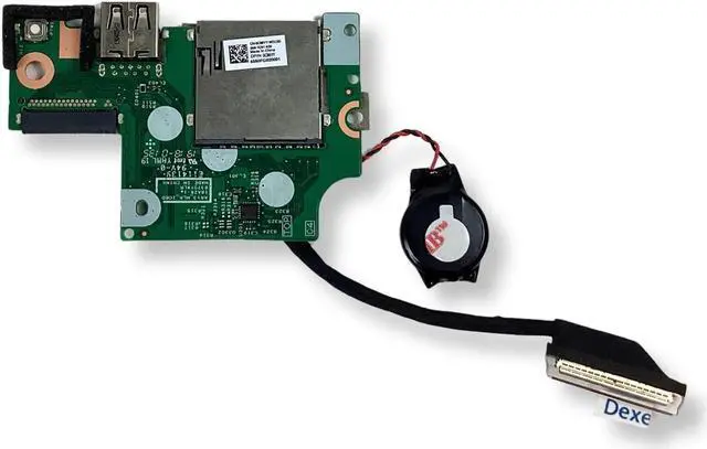 Alt view image 6 of 7 - Dell Latitude 7380 USB Board W/Cable Assembly C86YY 0C86YY CN-0C86YY