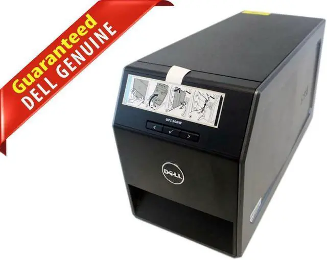 Main image of Dell Tower UPS 500W 750VA 100-120V Battery Backup Uninterruptible Power Supply