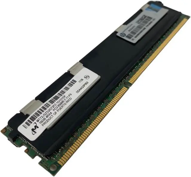 Alt view image 7 of 7 - Micron 16GB DDR3 PC3-8500R Server ECC REG Memory MT72JSZS2G72PZ-1G1D1
