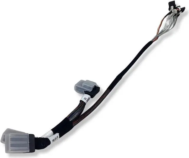Alt view image 6 of 6 - Dell Internal miniSAS SFF-8087 to (4) 7-Pin SATA Cable 0.5M C6220 X4D23 N92G8