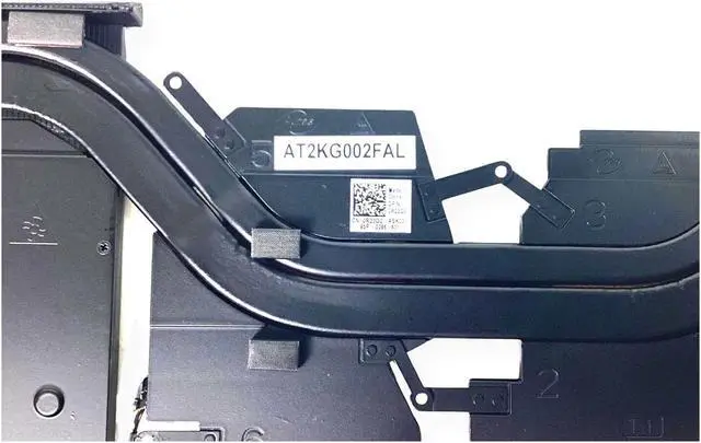 Alt view image 9 of 10 - Genuine Dell Alienware M17 R2 N18P Laptop CPU GPU Heatsink Cooling Fan R23G0