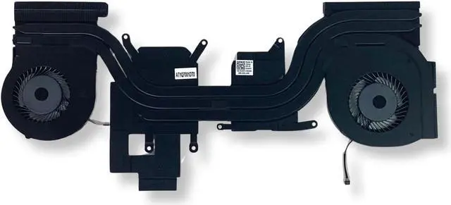 Alt view image 6 of 10 - Dell Alienware 13 R3 CPU Cooling Fan GPU Fan With Heatsink 5H8Y5 05H8Y5 CN-05H8Y5