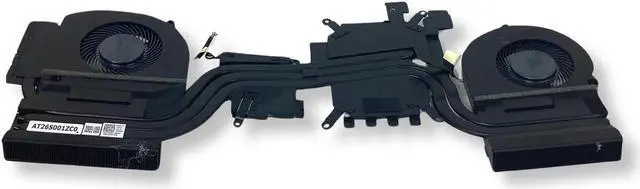 Alt view image 3 of 7 - Dell Alienware 15 R4 AT26S001ZC0 Cooling Heatsink Fan Assembly Y99WC 0Y99WC