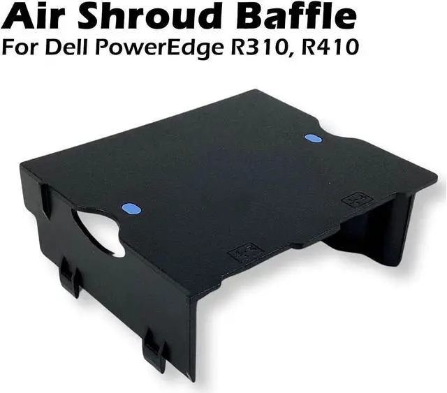Alt view image 2 of 7 - Dell PowerEdge R310, R410 Air Shroud Baffle W779K 0W779K