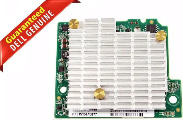 Alt view image 3 of 5 - FOR PowerEdge M620 M630 M820 0FM9J6 FM9J6 Server Qlogic QMD8262-K 10Gbps 2 Port Mezzanine Blade Network Card